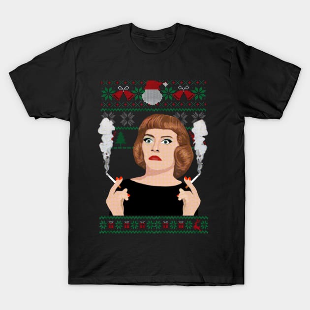 Ugly Christmas Bette T-Shirt by Jusstea